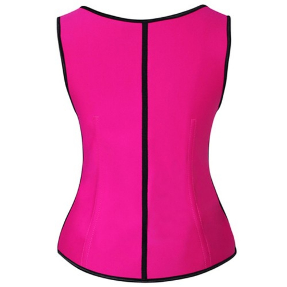 3 Hooks Vest Corset Latex Waist Trainer 100% latex - Picture 5 of 5